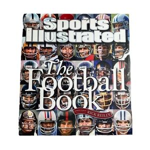 Rare Sports Illustrated The Football Book Vintage Sports Book Football History